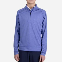 KJUS Midlayers-Boys' Keano Half-Zip Mykonos