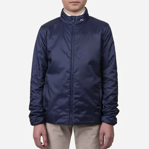 KJUS Midlayers-Boys' Radiation Jacket Atlanta Blue
