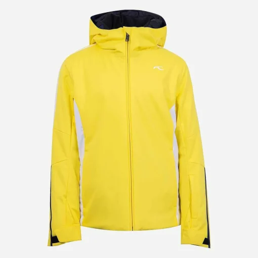 KJUS Jackets-Girls' Formula Jacket Buttercup/White