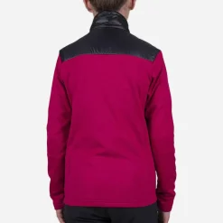 KJUS Midlayers-Girls' Jacky Midlayer Jacket Cranberry/Black