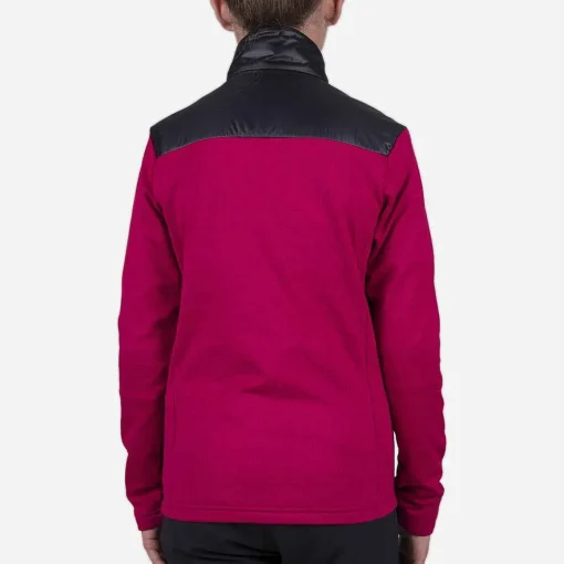 KJUS Midlayers-Girls' Jacky Midlayer Jacket Cranberry/Black