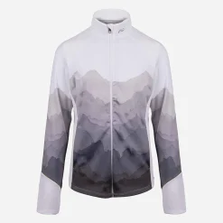 KJUS Midlayers-Girls' Jane Midlayer Jacket White/Iron