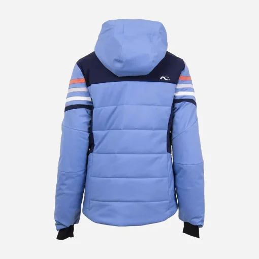 KJUS Jackets-Girls' Madlain Jacket Blue Willow/Atlanta Blue