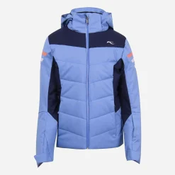 KJUS Jackets-Girls' Madlain Jacket Blue Willow/Atlanta Blue
