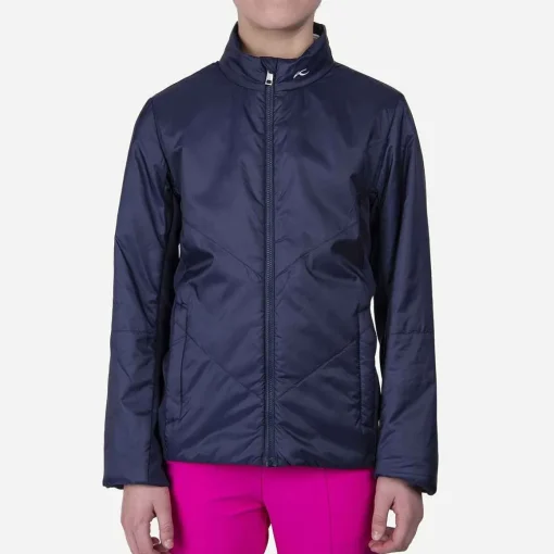 KJUS Midlayers-Girls' Radiation Jacket Atlanta Blue