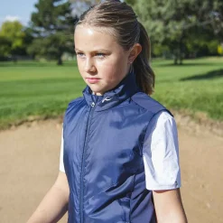 KJUS Midlayers-Girls' Radiation Vest Atlanta Blue