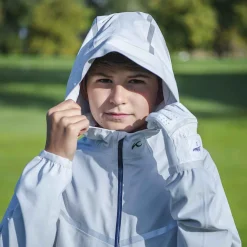 KJUS Jackets-Juniors Rain Jacket Alloy