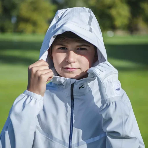 KJUS Jackets-Juniors Rain Jacket Alloy