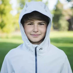 KJUS Jackets-Juniors Rain Jacket Alloy
