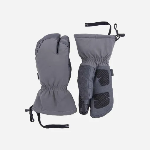 KJUS Accessories-Men'S 3 Finger Mitten Iron