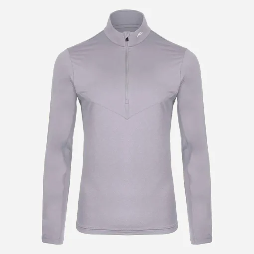 KJUS Midlayers & Sweaters-Men'S Ace Midlayer Half-Zip Alloy