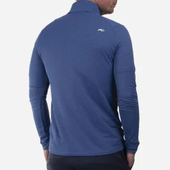 KJUS Midlayers & Sweaters-Men'S Ashton Midlayer Half-Zip Clear Lake/Atlanta Blue