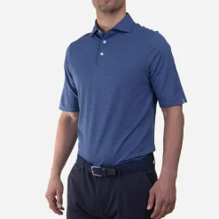 KJUS Polos-Men'S Ashton Polo S/S Clear Lake/Atlanta Blue