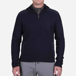 KJUS Midlayers & Sweaters-Men'S Aspen Hooded Jacket Deep Space