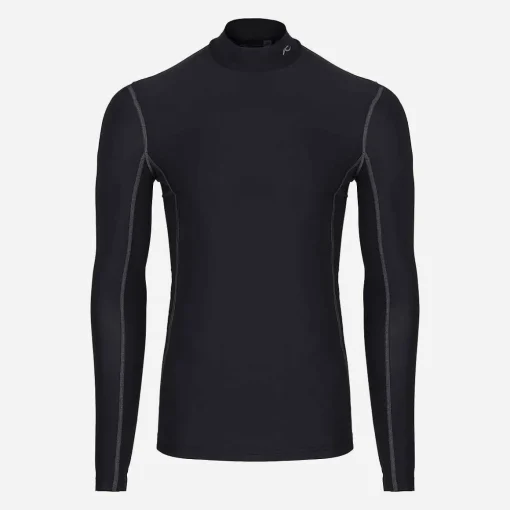 KJUS Midlayers & Sweaters-Men'S Atlas Baselayer Top L/S Black