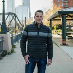 KJUS Jackets & Vests-Men'S Blackcomb Jacket Deep Space/Steel Grey Melange