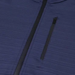 KJUS Midlayers & Sweaters-Men'S Colton Midlayer Jacket Atlanta Blue Melange/Atlanta Blue