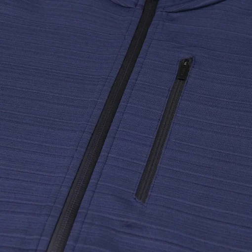 KJUS Midlayers & Sweaters-Men'S Colton Midlayer Jacket Atlanta Blue Melange/Atlanta Blue