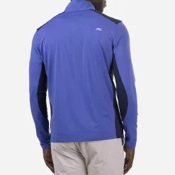 KJUS Midlayers & Sweaters-Men'S Cool Recovery Midlayer Half-Zip Mykonos/Atlanta Blue