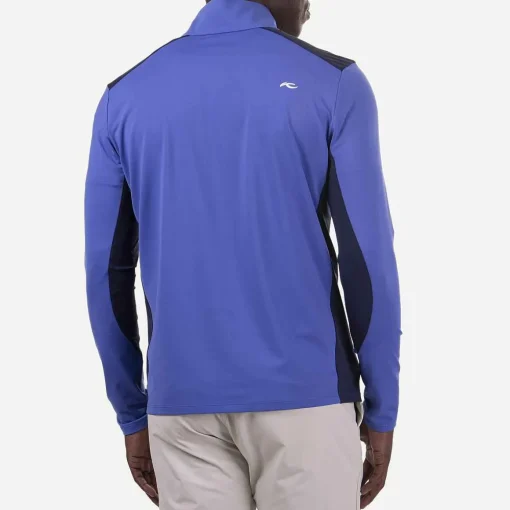 KJUS Midlayers & Sweaters-Men'S Cool Recovery Midlayer Half-Zip Mykonos/Atlanta Blue