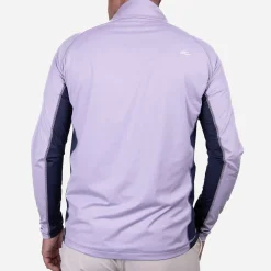 KJUS Midlayers & Sweaters-Men'S Curve Half-Zip Wisteria/Atlanta Blue
