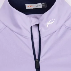 KJUS Midlayers & Sweaters-Men'S Curve Half-Zip Wisteria/Atlanta Blue