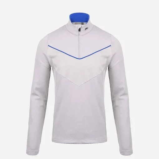 KJUS Midlayers & Sweaters-Men'S Damon Midlayer Half-Zip Alloy