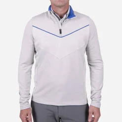 KJUS Midlayers & Sweaters-Men'S Damon Midlayer Half-Zip Alloy