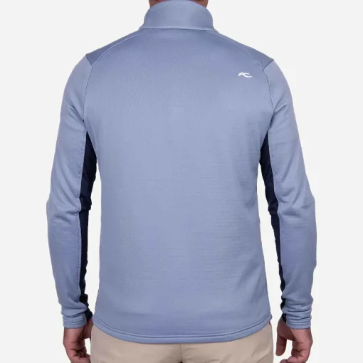 KJUS Midlayers & Sweaters-Men'S Dane Midlayer Half-Zip Santorini/Atlanta Blue