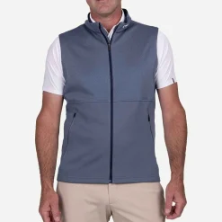 KJUS Midlayers & Sweaters-Men'S Delian Vest Steel Blue