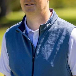 KJUS Midlayers & Sweaters-Men'S Delian Vest Steel Blue