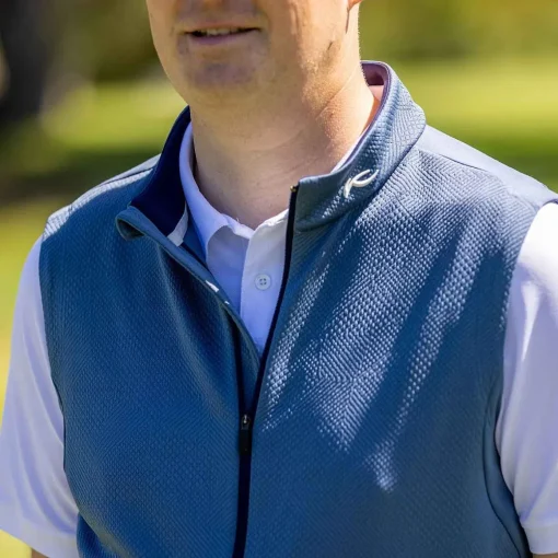 KJUS Midlayers & Sweaters-Men'S Delian Vest Steel Blue