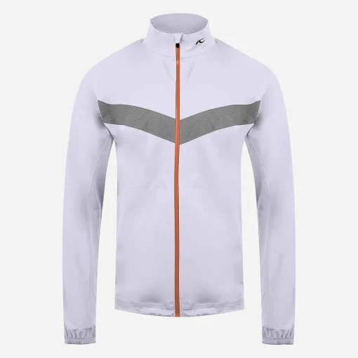 KJUS Jackets & Vests-Men'S Dexter Ii 2.5L Jacket White Melange/Steel Grey