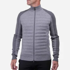 KJUS Midlayers & Sweaters-Men'S Ember Insulated Sweater Iron/Pewter