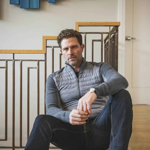 KJUS Midlayers & Sweaters-Men'S Ember Insulated Sweater Iron/Pewter