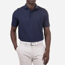 KJUS Polos-Men'S Everett Luxe Polo S/S Atlanta Blue