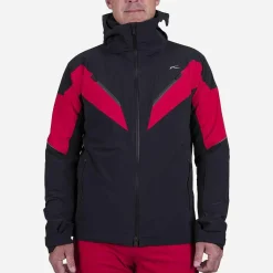 KJUS Jackets & Vests-Men'S Force Jacket Black/Carmine