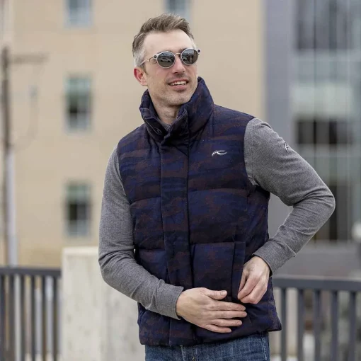 KJUS Jackets & Vests-Men'S Glacier Vest Deep Space
