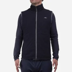 KJUS Jackets & Vests-Men'S Glencoe Vest Steel Grey Melange