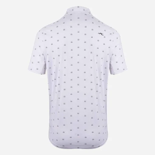 KJUS Polos-Men'S Golfer Polo S/S White/Dark Dusk