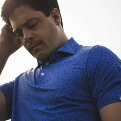 KJUS Polos-Men'S Golfer Polo S/S Mykonos/Atlanta Blue