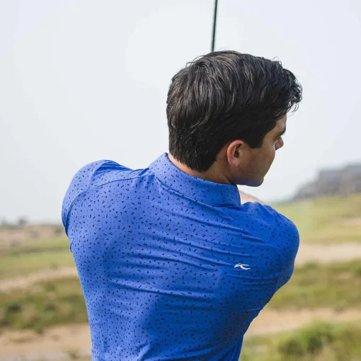 KJUS Polos-Men'S Golfer Polo S/S Mykonos/Atlanta Blue