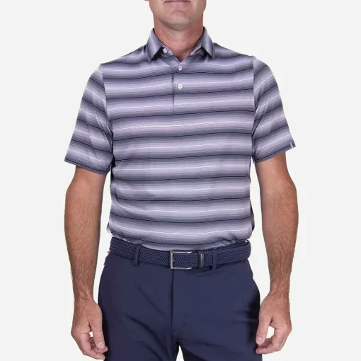KJUS Polos-Men'S Horizon Polo S/S Wisteria/Atlanta Blue