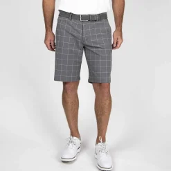 KJUS Bottoms-Men'S Ike Texture Shorts Alloy/White