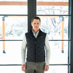KJUS Jackets & Vests-Men'S Insulated Sweater Vest Deep Space