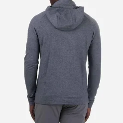 KJUS Midlayers & Sweaters-Men'S Inverness Hoodie Steel Blue/Steel Grey