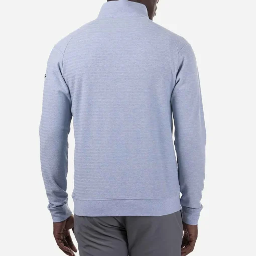 KJUS Midlayers & Sweaters-Men'S Inverness Midlayer Half-Zip Blue Fog
