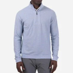 KJUS Midlayers & Sweaters-Men'S Inverness Midlayer Half-Zip Blue Fog