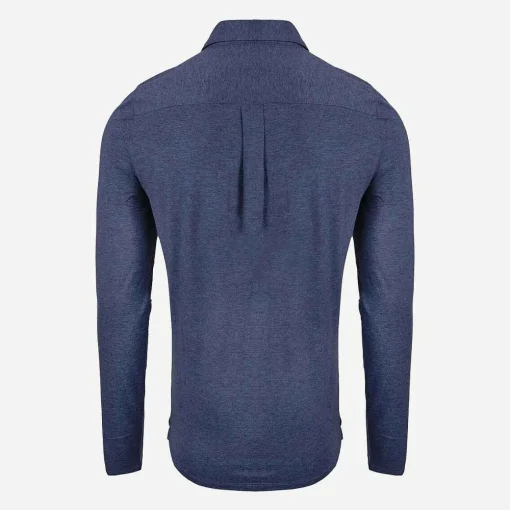 KJUS Polos & Shirts-Men'S Inverness Polo L/S Steel Blue