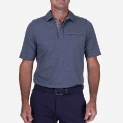 KJUS Polos & Shirts-Men'S Inverness Polo S/S Steel Blue
